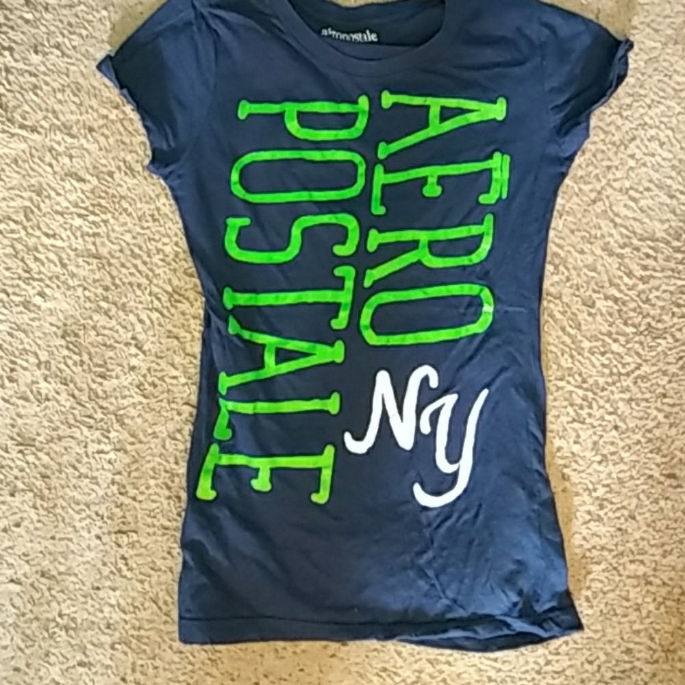 Blue Aeropostale tee shirt